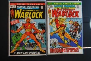 Marvel Premiere 1 2 (fn,  6.  5) (1972) First Appearance Of Him As Adam Warlock