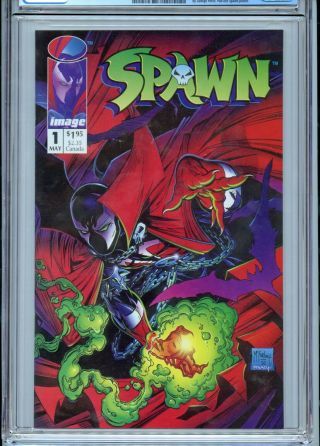 Spawn 1 Cgc 9.  6 Todd Mcfarlane Cover Story And Art White Pages,