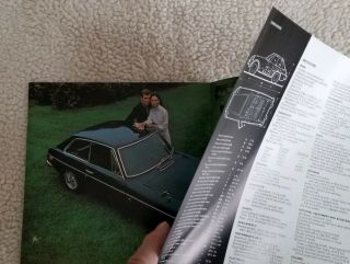 MGB GT Sales Advertising Brochure 1969 3