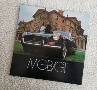 MGB GT Sales Advertising Brochure 1969 5