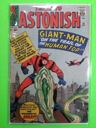 1964 Marvel Comics Tales To Astonish 55 Silver Age Comic Jack Kirby Steve Ditko