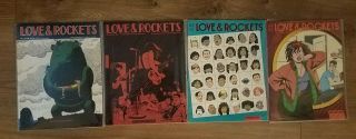Love And Rockets Comics 23 24 25 26 1st Printing