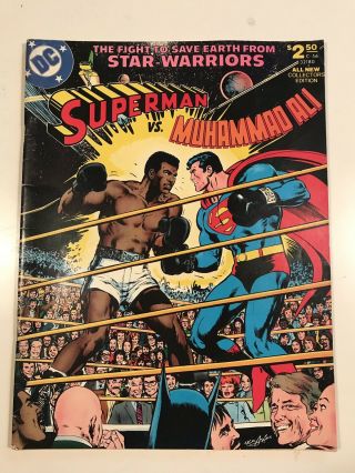 Superman Vs.  Muhammad Ali 1978 Dc Comics Very Good Neal Adams C56