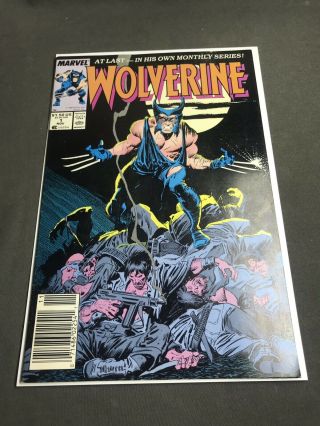 Wolverine 1 (vol.  2) 1st Patch,  1st Issue 1st Ongoing Series