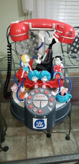 Dr.  Suess Cat In The Hat 2003 Corded Phone