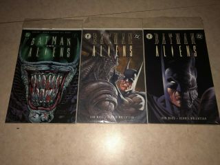 Batman Aliens Book One And Two Batman Aliens Vol 2 Book Three