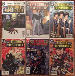 Legion Of - Heroes 1 - 50 (missing 23),  Near - Complete 2006 Series,  Dc Comics
