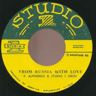 Roland Alphonso From Russia With Love Cleopatra Studio One Total Killer Ska