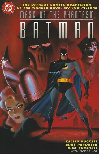 Batman Mask Of The Phantasm Official Comics Adaptation Of The Movie (dec.  1993)