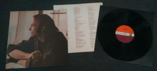 Stephen Stills - 2 - Rare Uk Atlantic Plum Red 12 " Vinyl Lp Gatefold Sl