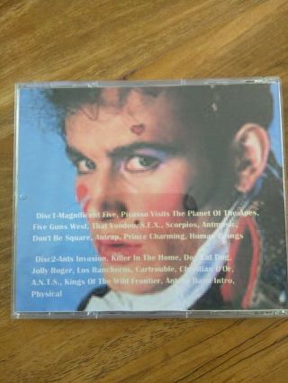 Adam And The Ants Prince Charming Revue 30/12/81 rare 2