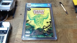 Saga Of The Swamp Thing 37,  Cgc 9.  0 1st Appearance John Constantine