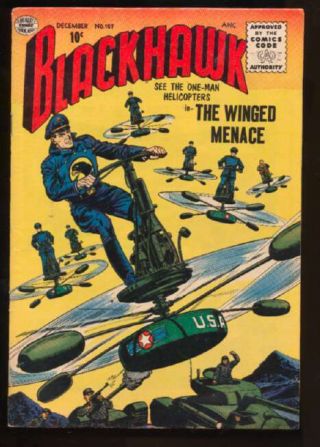 Blackhawk (1944 Series) 107 In Fine Minus.  Dc Comics [ Sr]
