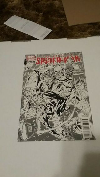 Superior Spiderman 27 Rare 1/100 Mark Brooks Sketch Variant
