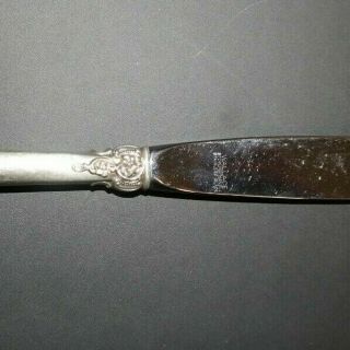 Grande Baroque Sterling Silver Modern Hollow Knife by Wallace 8 7/8 inch 5