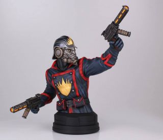 Gentle Giant Star - Lord Mini Bust 607/714 Guardians Of The Galaxy Marvel