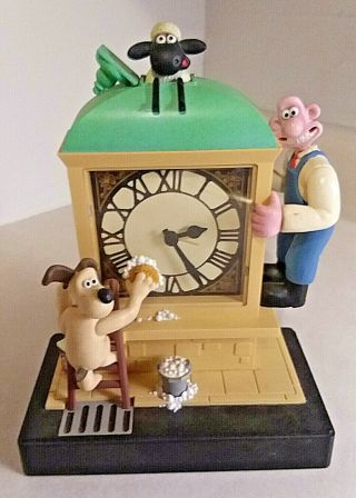 Wallace And Gromit A Close Shave Alarm Clock Wesco 1998