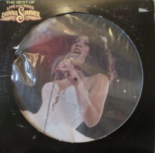 Donna Summer - Best Of Live & More Vinyl Lp Picture Disc