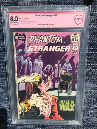 Phantom Stranger 16 Signed By Neal Adams 8.  0