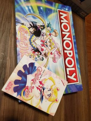 Sailor Moon Monopoly W/ Sailor Moon Vol.  1