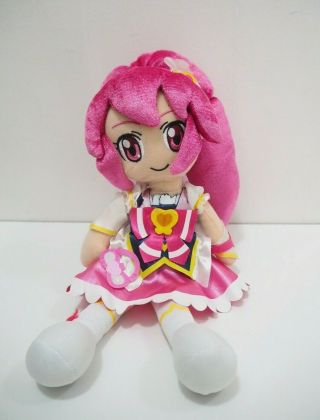 Happiness Charge Precure Pretty Cure Lovely Bandai 11 " Plush 2013 Toy Doll Japan
