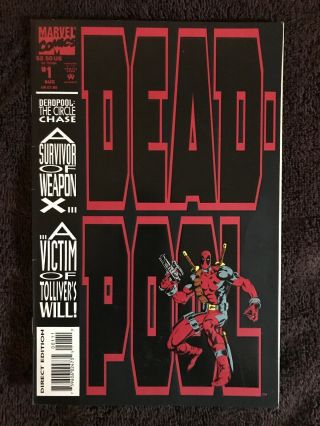 Deadpool Circle Chase 1 1993 Marvel Comics