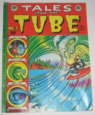 Vtg Tales From The Tube No 1 Adult Only Underground Comic Book