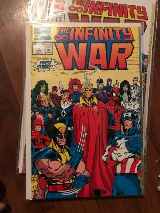 Marvel The Infinity War Complete 1 2 3 4 5 6 Fn -