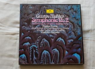 Dg 2707094 Claudio Abbado/marilyn Horne/mahler Symp No.  2 " Resurrection " /2 - Lp Box