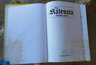 Kalevala,  Graphic Novel of Finland ' s Heroic Epic (like Beowulf) UNOBTAINABLE 5