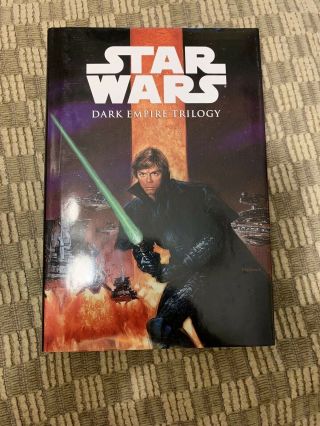 Star Wars Dark Empire Trilogy Hc Dark Horse Oop Rare Veitch Kennedy