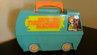 Scooby Doo The Mystery Machine Plastic Lunch Box Hanna Barbera 2000