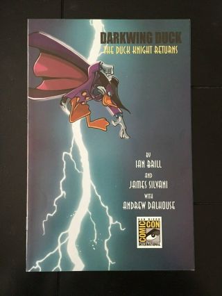 Darkwing Duck 1 Sdcc Exlusive Cover Vf (8.  0) ; Rare; Limited Edition; Htf Of 500