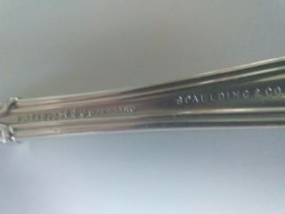 2 STERLING SILVER FORKS CHANTILLY PATTERN BY SPAULDING & CO MOMO 3
