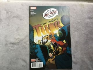 ☄️marvel Thor Stan Lee Auto Signed Comic Book (certified Proof)