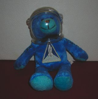 Kennedy Space Center Shuttle Astronaut 9 " Bear Embroidered Plush Bean Bag Toy