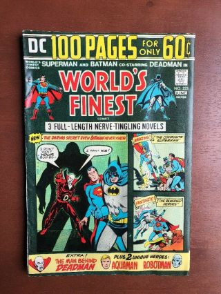 Worlds Finest Comics 223 (1974) 7.  0 Fn Dc Key Issue Bronze Age Batman Superman