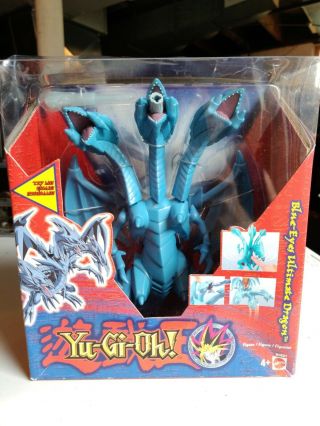 2002 Mattel Yu - Gi - Oh Blue Eyes Ultimate Dragon Action Figure Factory