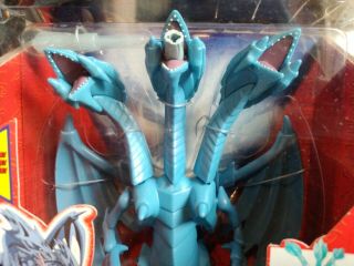 2002 Mattel Yu - Gi - Oh Blue Eyes Ultimate Dragon Action Figure Factory 7