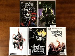 Venom Vol.  4 1 - 3 Set (2018,  Marvel Comics,  Donny Cates) Rare Variants Knull Key