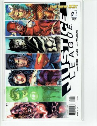 52 Justice League 1 8th Printing Variant.  Hard To Find.