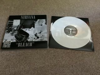 Nirvana Bleach White Vinyl 13 Track Warner Bros.  Sub Pop Mudhoney