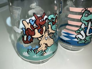 Vintage Welch’s Jelly Jars/glasses Dr.  Seuss Set Of 2