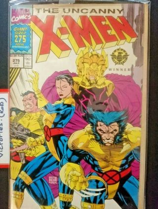X Men 275 Rare Australian Price Variant Cover Marvel Comics