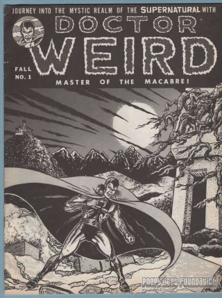 Doctor Weird 1 Comic Fanzine Jim Starlin George R.  R.  Martin Howard Keltner 1970