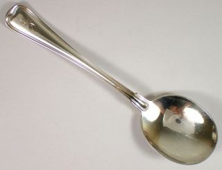 Antique Vtg Gorham Old French 38.  7g Sterling Bouillon Gumbo Soup 6 1/4 " Spoon