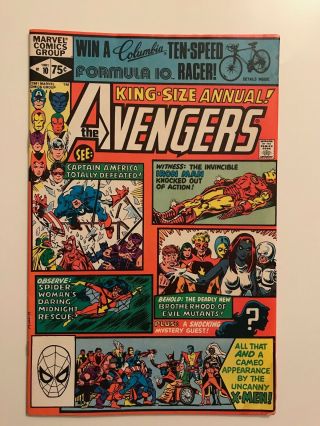 Marvel Avengers Annual 10 (1981) 1st Appearance Rogue Madelyn Pryor Key Book