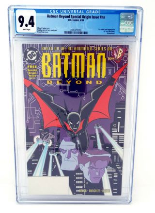 Batman Beyond 1 Special Edition Cgc 9.  4 White Pages 1999