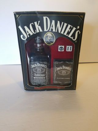 Jack Daniels Gaming Holiday Gift Set With Empty Bottle