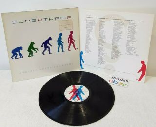 Supertramp - Brother Where You Bound 12 " Lp Album Vinyl Uk 1st Press